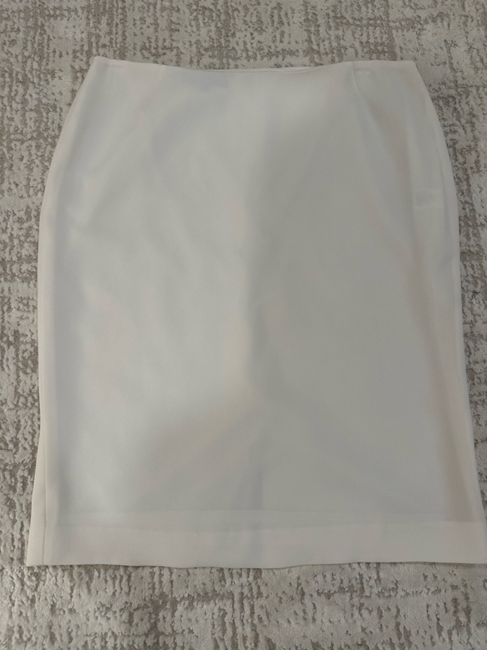 Lafayette 148 New York Ivory Pencil Skirt Size 10  Minimalist Classic